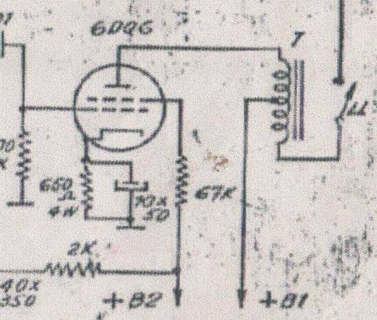 Transmisor pantallero AM 6DQ6 por otra