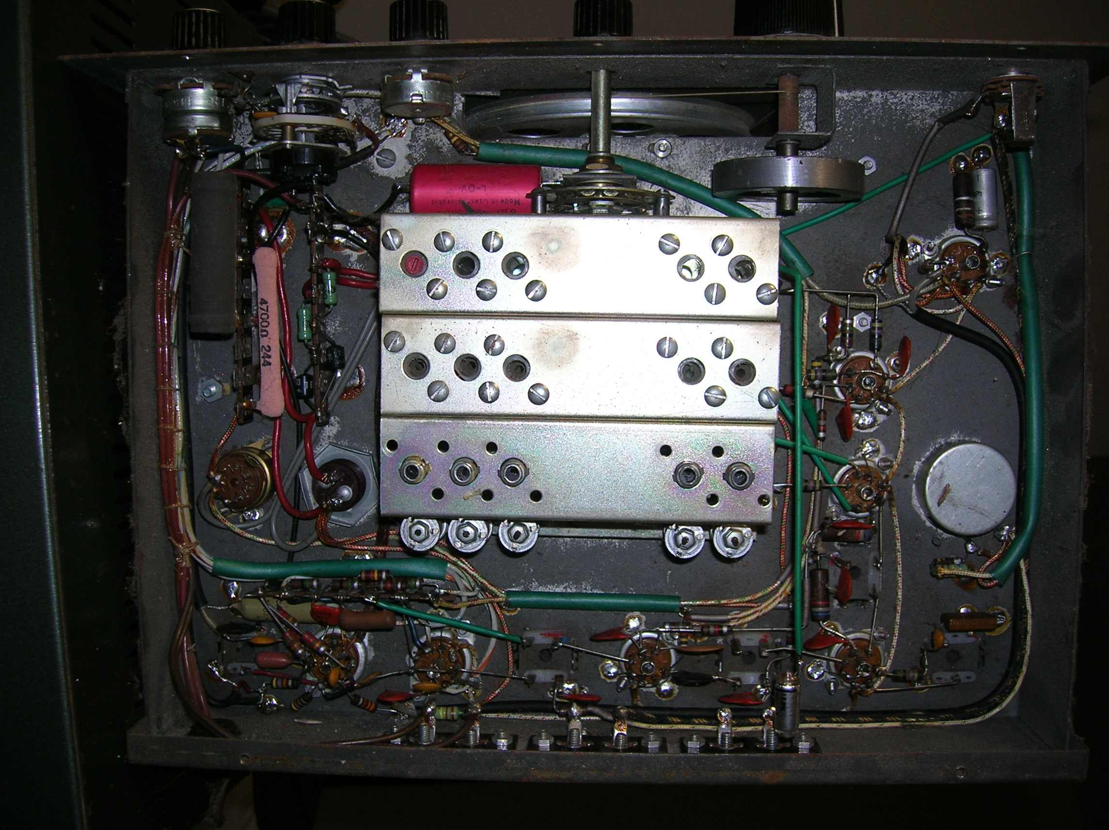 rx inferior Chasis del receptor