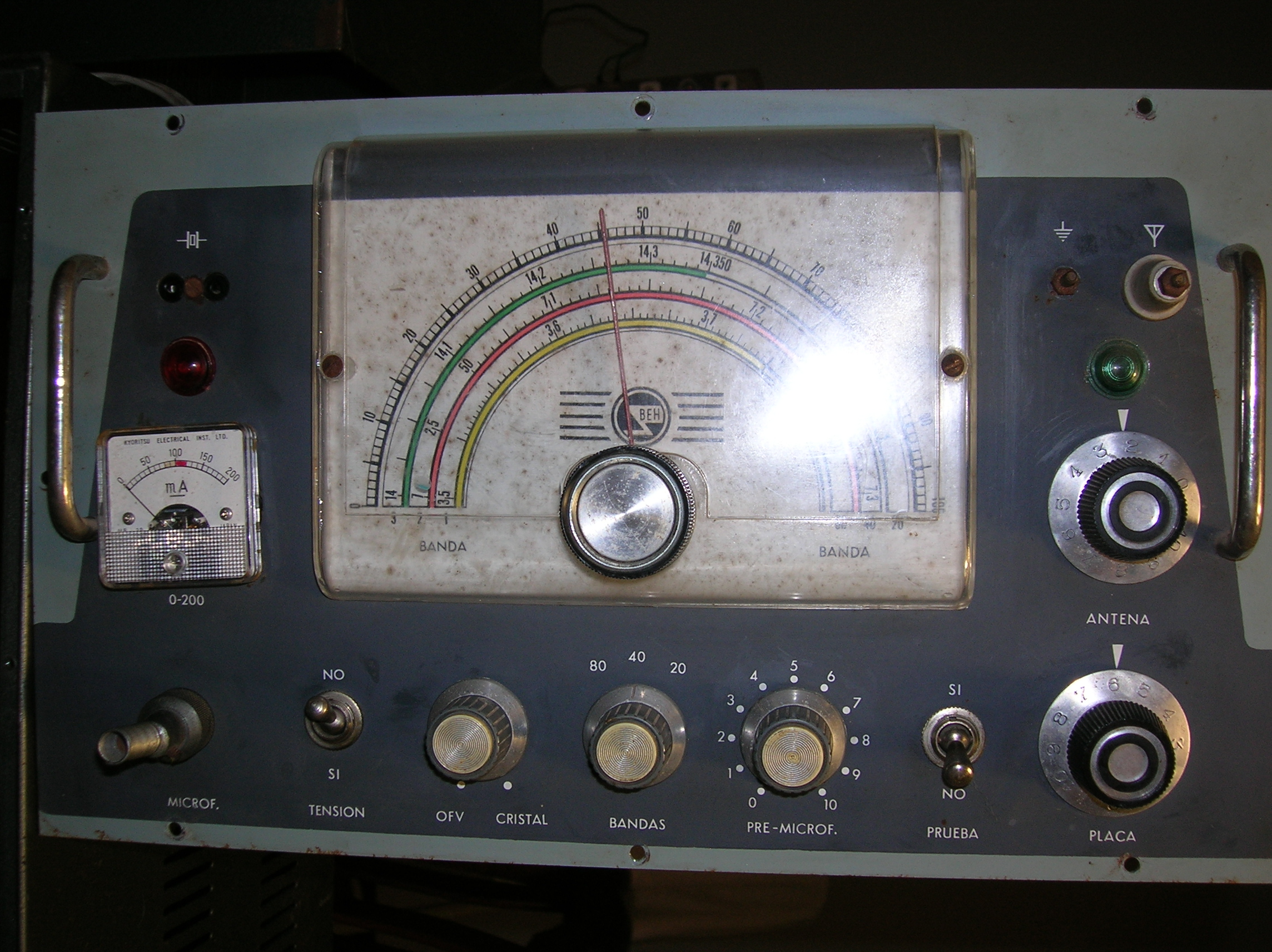 tx frente Frente del transmisor