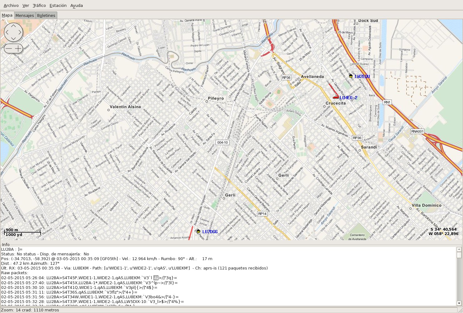 pyaprs. Otro cliente ARPS mas